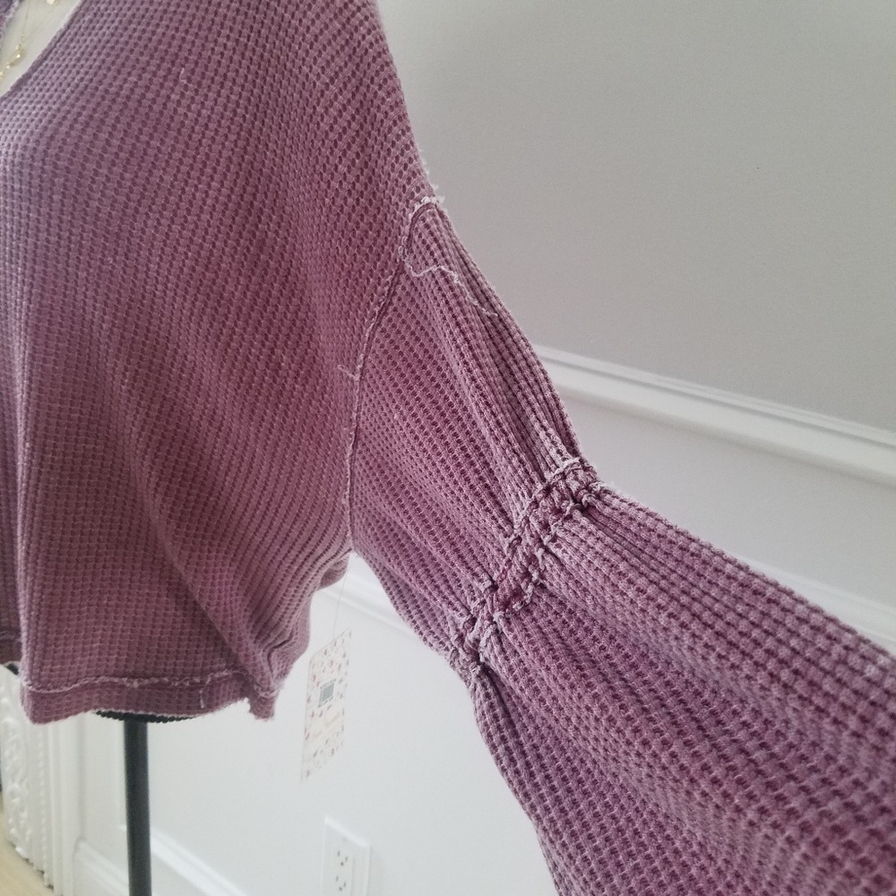 Free people flared sleeves blouse - Picture 3 of 6